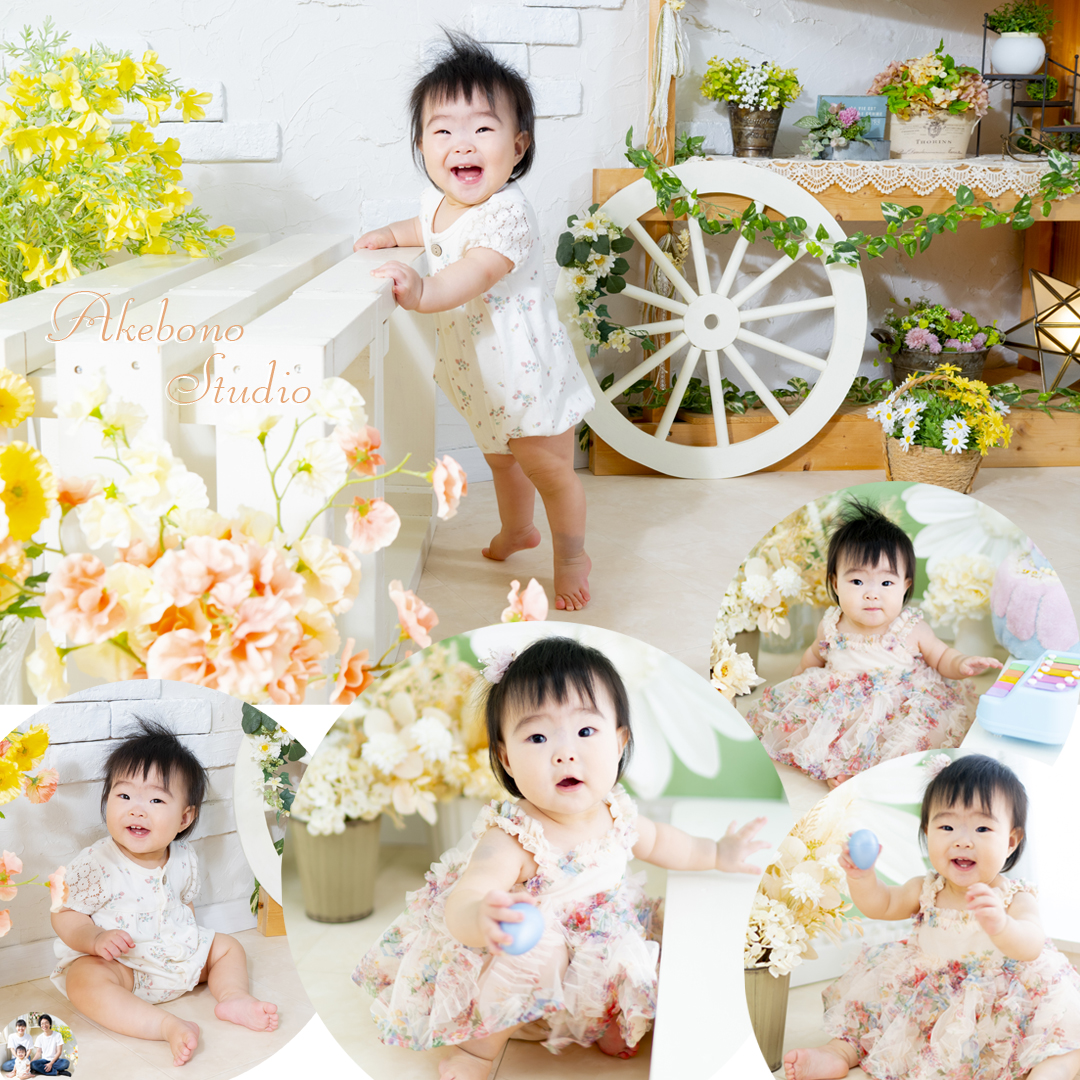 バースデーフォト　奈良県奈良市