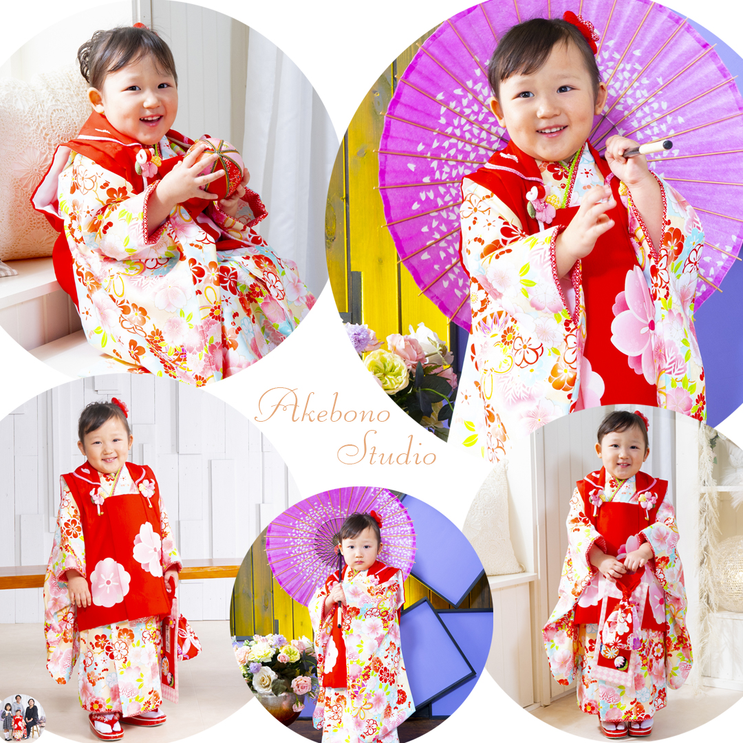 七五三撮影　大阪府四條畷市