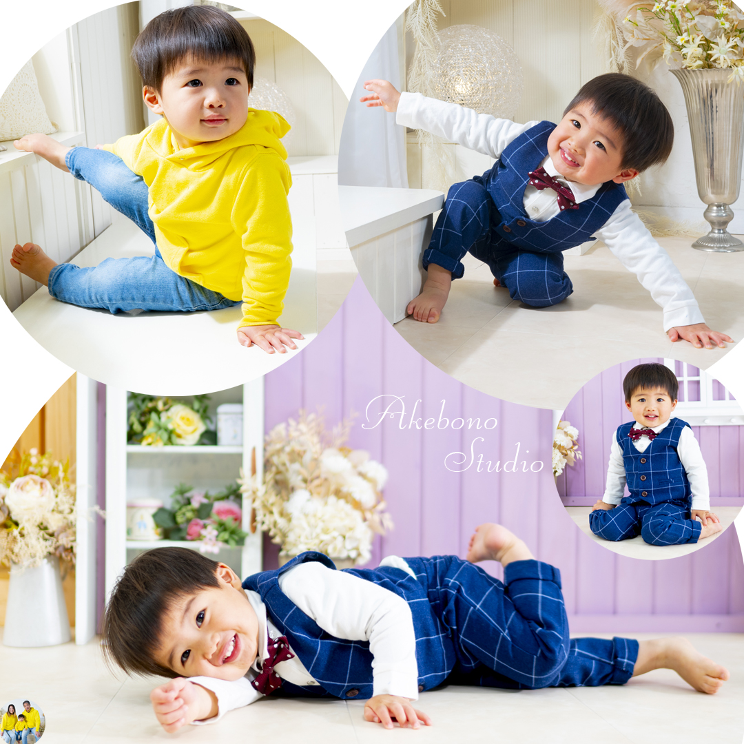 お誕生日写真　奈良県生駒市