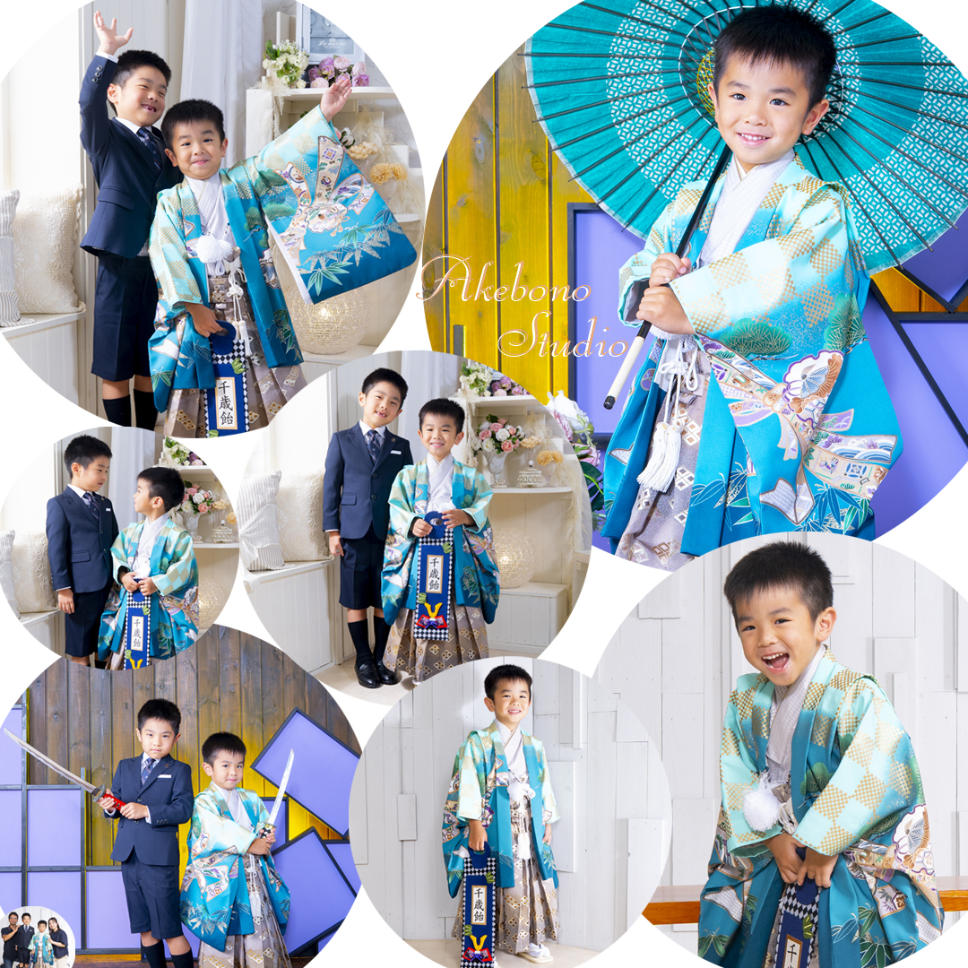 5歳七五三・きょうだい写真撮影！京都府木津川市からも車で15分